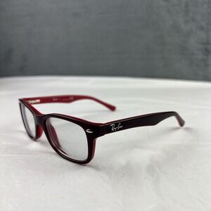 RAY BAN Kids RB1531 3592 Burgundy Eyeglasses 46-16-125 - Flex Frames Only